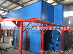 electrostatic powder painting line