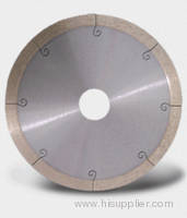 Hot pressed stinered J slot rim blade