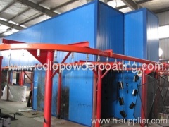 conveyor spray coating line