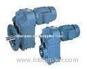 Parallel Shaft Helical Geared Motor Worm Gear Speed Reducer , P Series