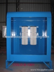 electrostatic powder coating booth