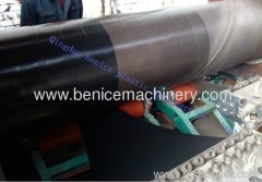 3PE anti-corrosive pipe processing machine