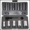 7pcs Handyman Hole Saw Kit; 7/8&quot;-1&quot;-1-1/8&quot;-1-1/4&quot;-1-1/2&quot; (22-25-29-32-38mm) arbor: 3/8&quot; hex shank adatpor