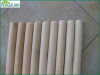 Natural wood broom stick