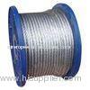 Anti-Twisting Galvanized Steel Wire Rope For Yacht Rigging 1 x 19