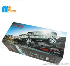 2013 new products portable car mini speaker with FM radio