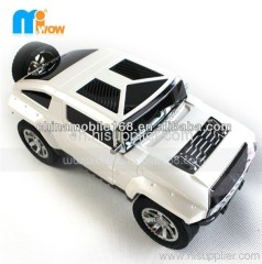 2013 new products portable car mini speaker with FM radio