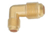 Brass pipe fitting, 90 Degree Reducing Union, Flare to Flare,