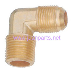 Bras fitting 90 Degree Elbows Union - Flare to NPTFE