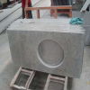 Polished low price kashmir white granite bathroom vanity tops