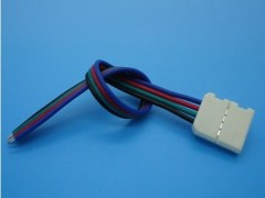 RGB Color LED Strip Connectors Solderless Power Connector