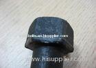 Grade 12.9 white zinc Surface Treatment Track Shoe Bolt used in Railway , Truck , Trailer