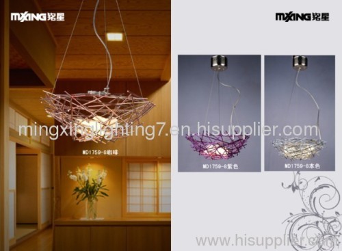 modern aluminum pendant lamp