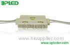 Square 1.2 W 5630 LED module outdoor , 120lm IP67 3 LED modules rgb