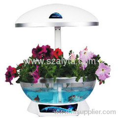 2013 best-selling products flowerpot flowers and vegetables fish lamp set in one product