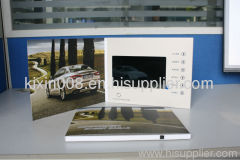 LCD screen video greeting card