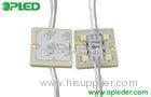 4 LED module light plastic , chili rgb injection led sign module IP67