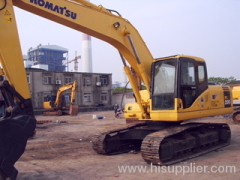 China Used Machine Manufacture Komatsu PC200-7 Excavator