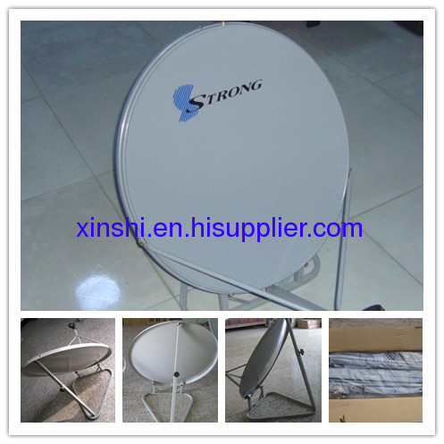 ku 60cm wall/pole/ground mountdish antenna