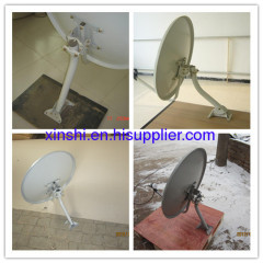 offset satellite tv antenna