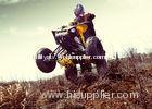 Yellow 4 Wheelers CVT Go Kart 250cc Water-Cooled Engine , EEC & EPA