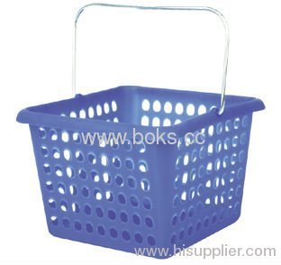 2013 plastic storage basket with handle