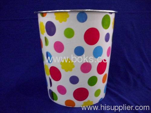 round plastic waste baskets