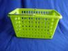 square plastic shower caddy with handle