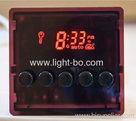 custom 7 segmento LED indicador para o controle do forno com max.temperatura de operação + 120 ℃