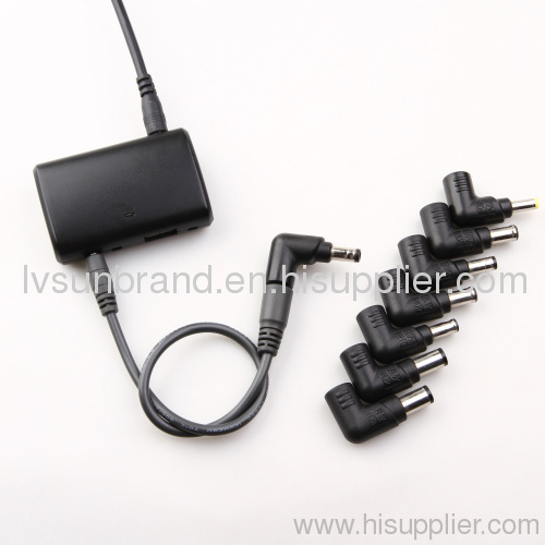 65W Mini Universal Laptop DC Adaptor in the car LS-CR65