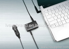 65W Mini Universal Laptop DC Adaptor in the car LS-CR65