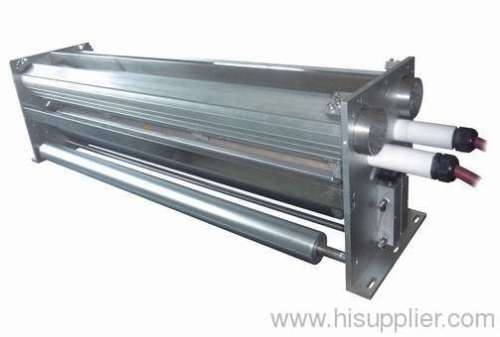 conductive films and high speed corona discharge rack