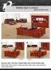 Wooded office furniture set executive table