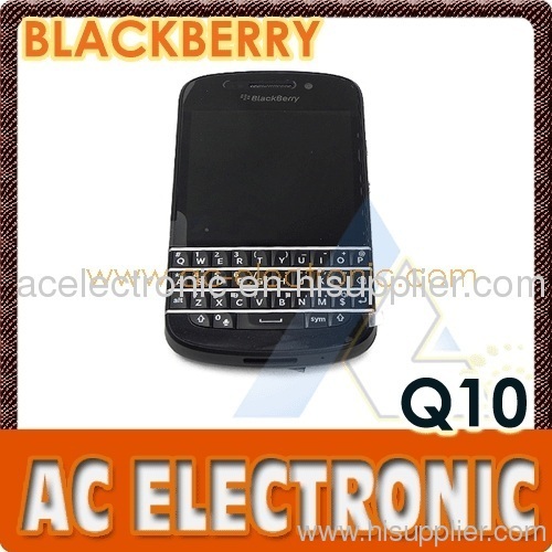 Black berry-Q10-Black mobile phone