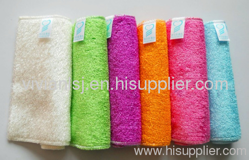 Bamboo fiber washcloth,Cleaning cloths