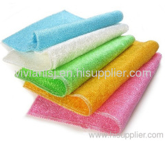 Anti grease cleaning cloth,bamboo washcloth