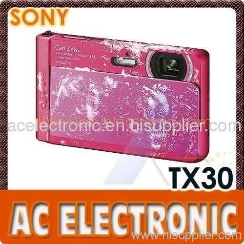 Sony -TX30-Pink digital camera