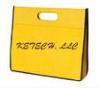 Eco Friendly Yellow Non Woven Shopping Bag For Promotional