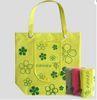 Yellow Spunbonded Non Woven Shopping Bag For Adevertising