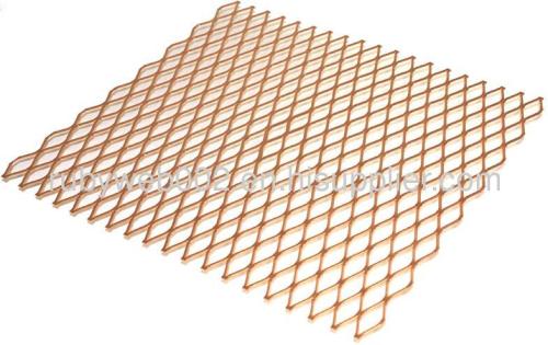 copper expanded metal mesh