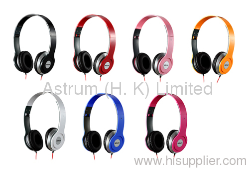 Headset with Wire Mic, ABS HK Astrum, headphone