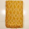 African Gold Net Lace Fabric