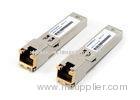 Electrical Hot-Pluggable 1000BASE-T SFP Transceiver 100M for Cate 5 Copper Wire