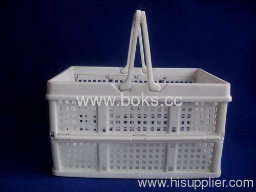 2013 plastic folding shopping baskets