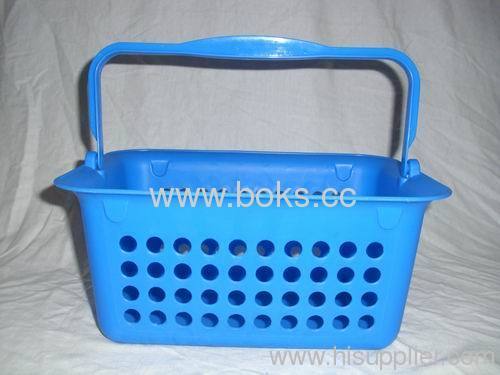 2013 blue custom plastic handle baskets