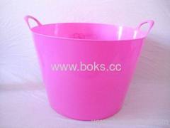 2013 plastic laundry baskets with handle