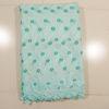Aqua Organza Lace Fabric , 130 - 135cm Width