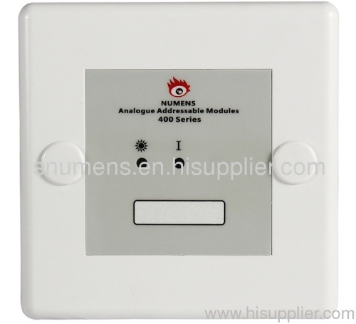 DC Power Supply Analogue Addressable Fire Alarm System Switch Monitor Input Module 