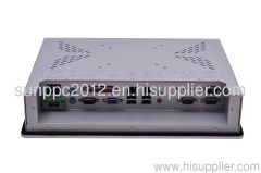12 Inch HDMI LED Industrial computer panel PC 500cd/m2
