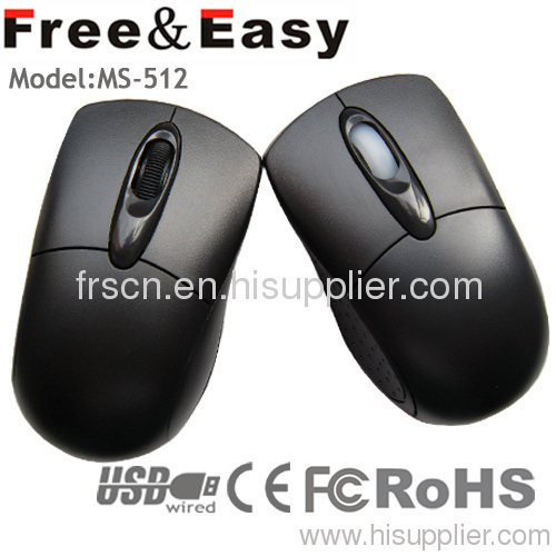 Factory hot selling 3d computer mouse with usb 2.0 cable